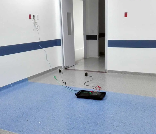 INSTALACIÓN DE PISO CONDUCTIVO
